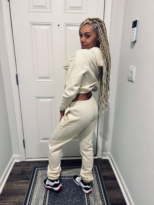 Crop Top Sweatsuit