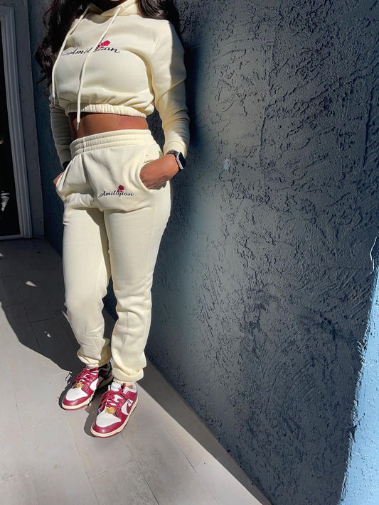 Crop Top Sweatsuit