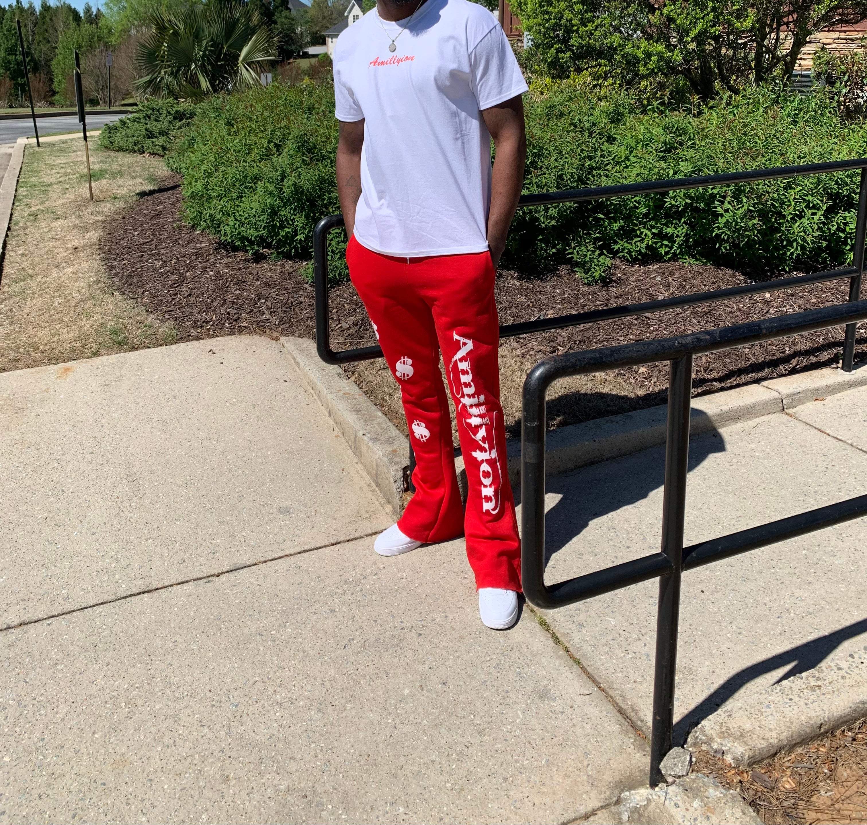 Stacked Flare Sweatpants