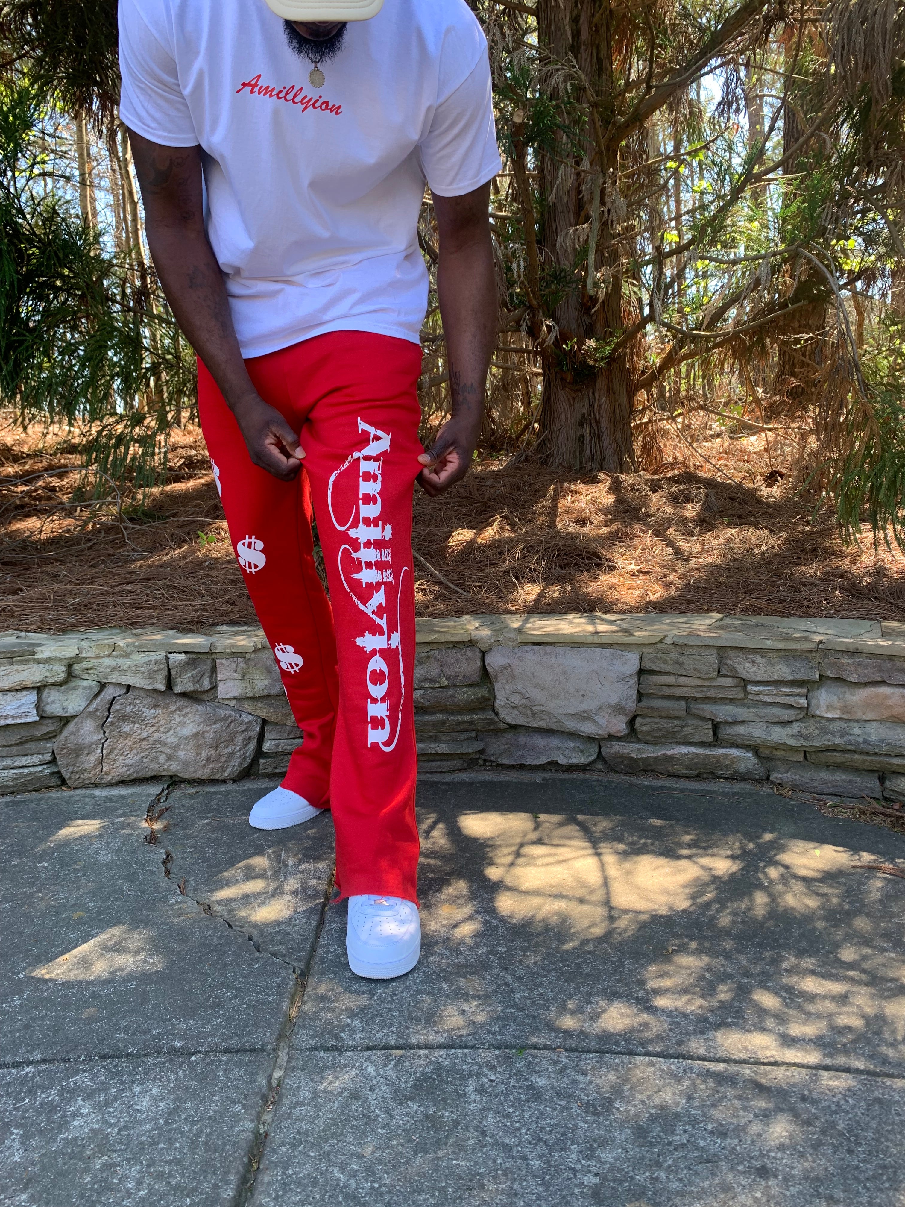 Stacked Flare Sweatpants