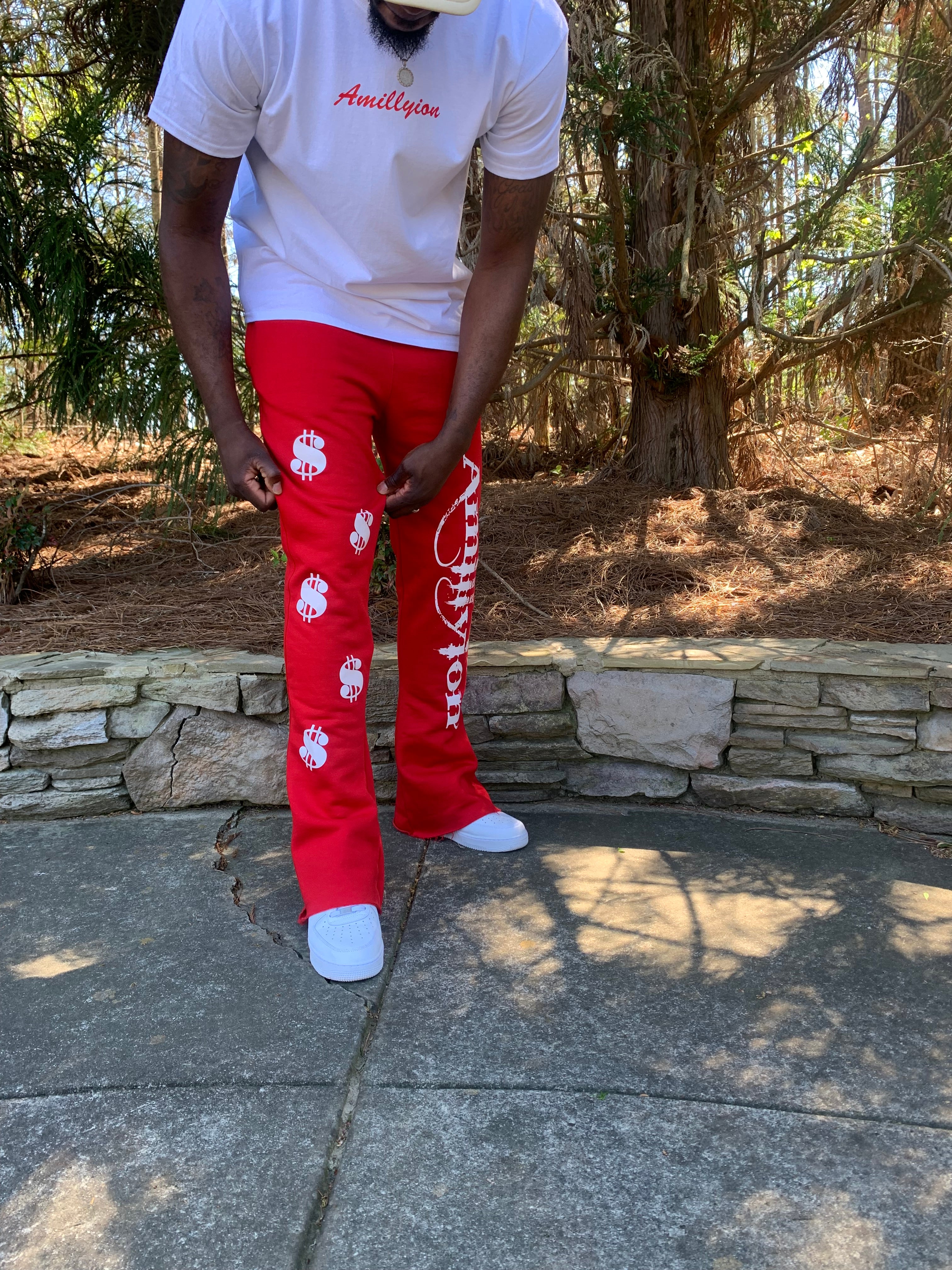 Stacked Flare Sweatpants
