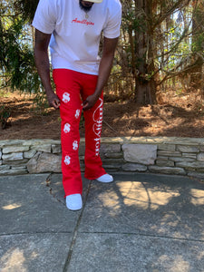Stacked Flare Sweatpants