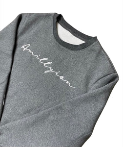 Sweatshirt (Gray/White)