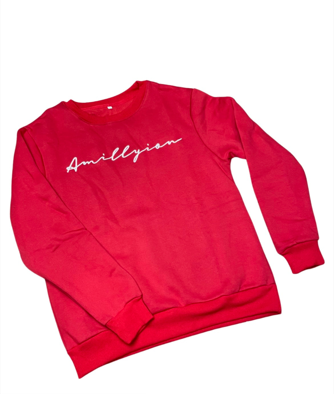 Sweatshirt (Red/White)
