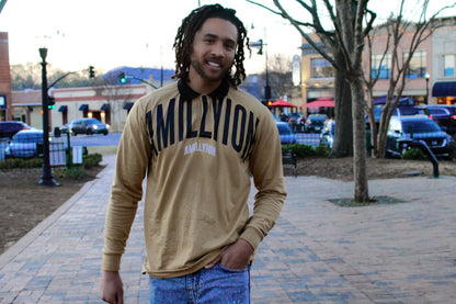 Polo Long Sleeve (Tan/Black)