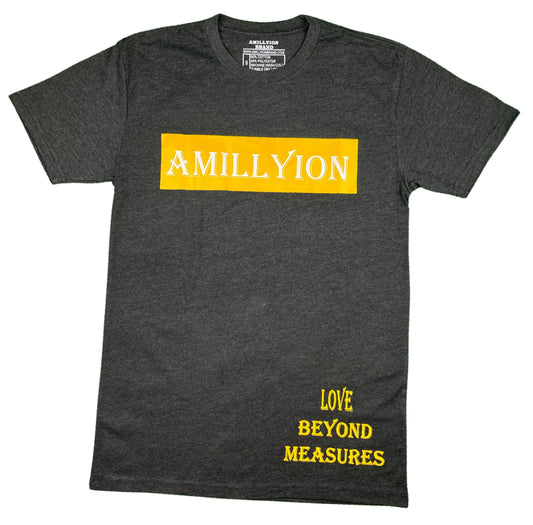 T-shirt (Dark Gray/Yellow)