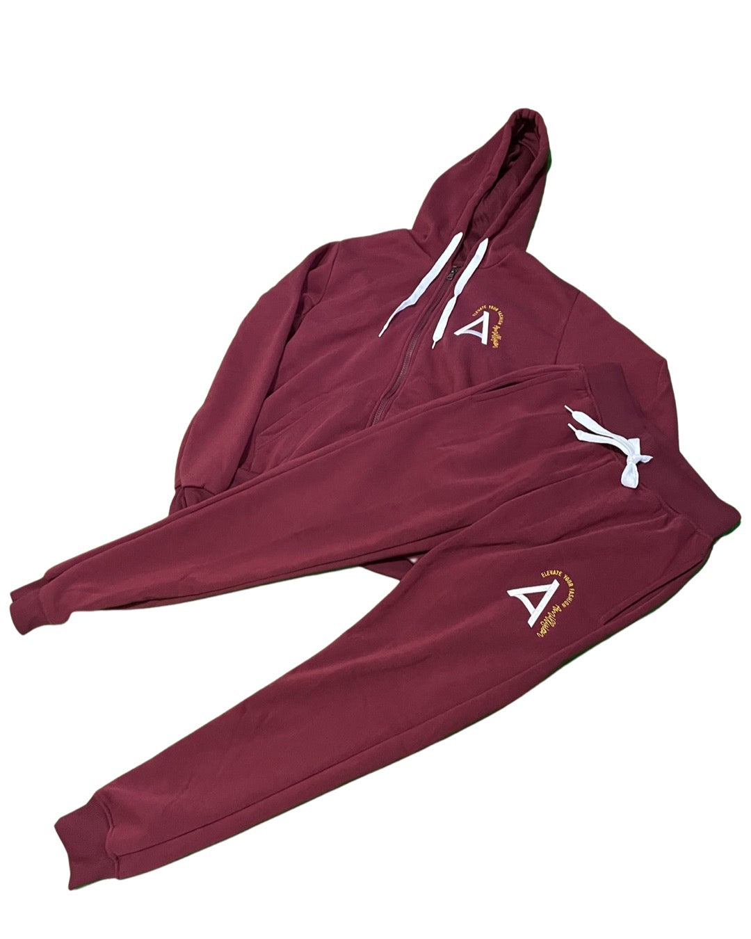Jogger Set Women's (Burgundy)