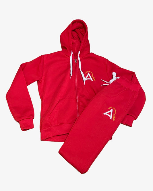 Amillyion Jogger Set (Women's Red)