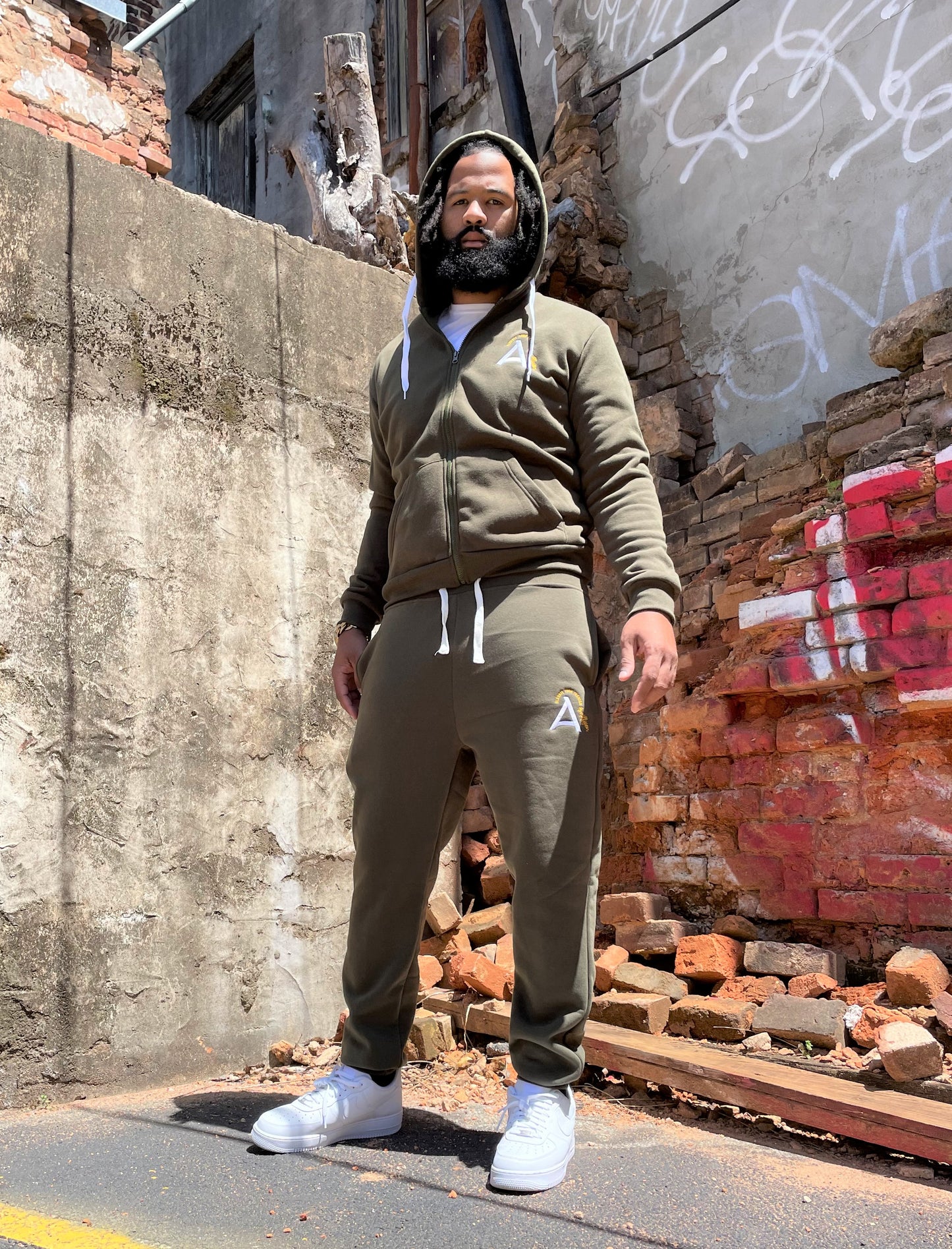 Olive Green Jogger Set (Unisex Set)