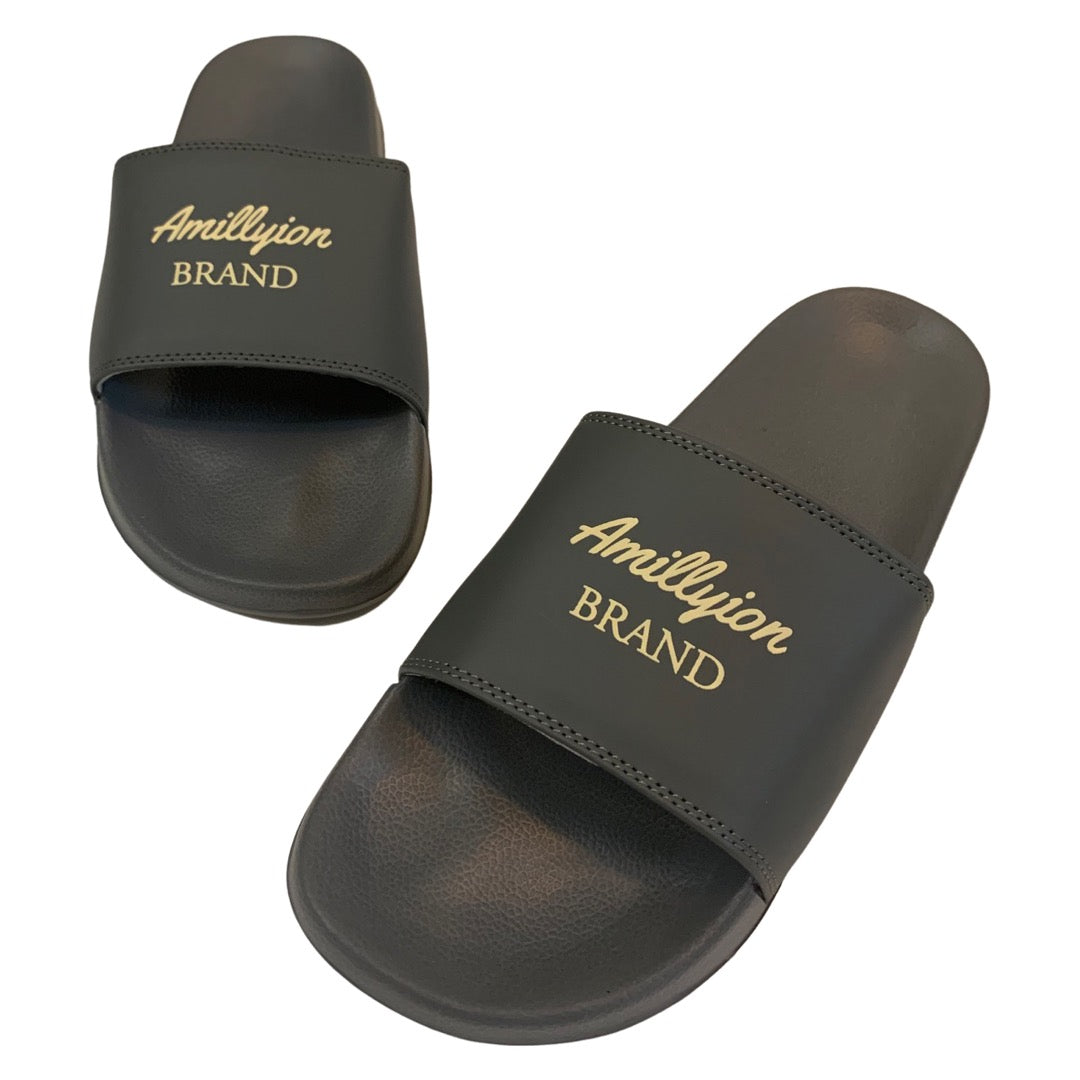 Slides (Gray/Cream)