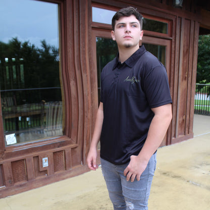 Polo Shirt (Black/Cream)