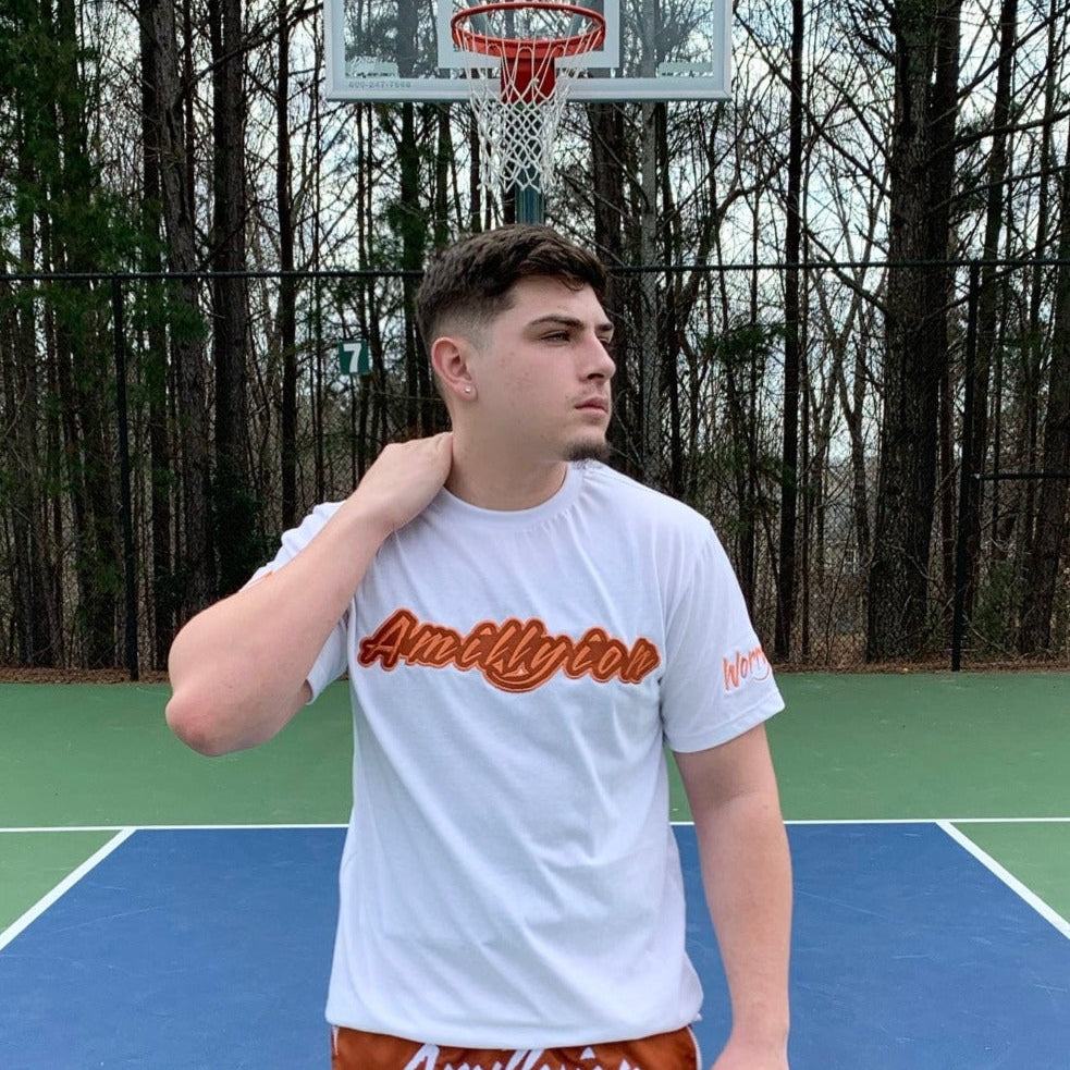 Amillyion T-Shirt (White/Orange)