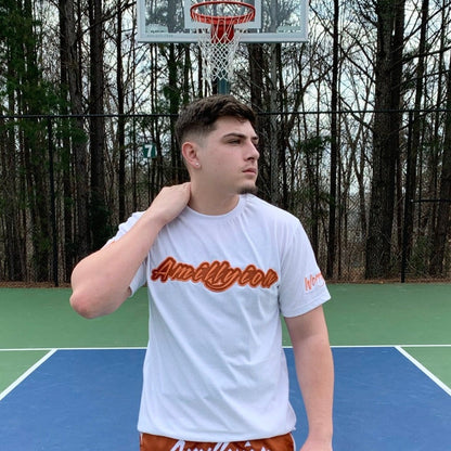 Amillyion T-Shirt (White/Orange)