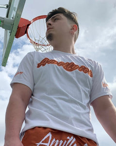 T-Shirt (White/Orange)