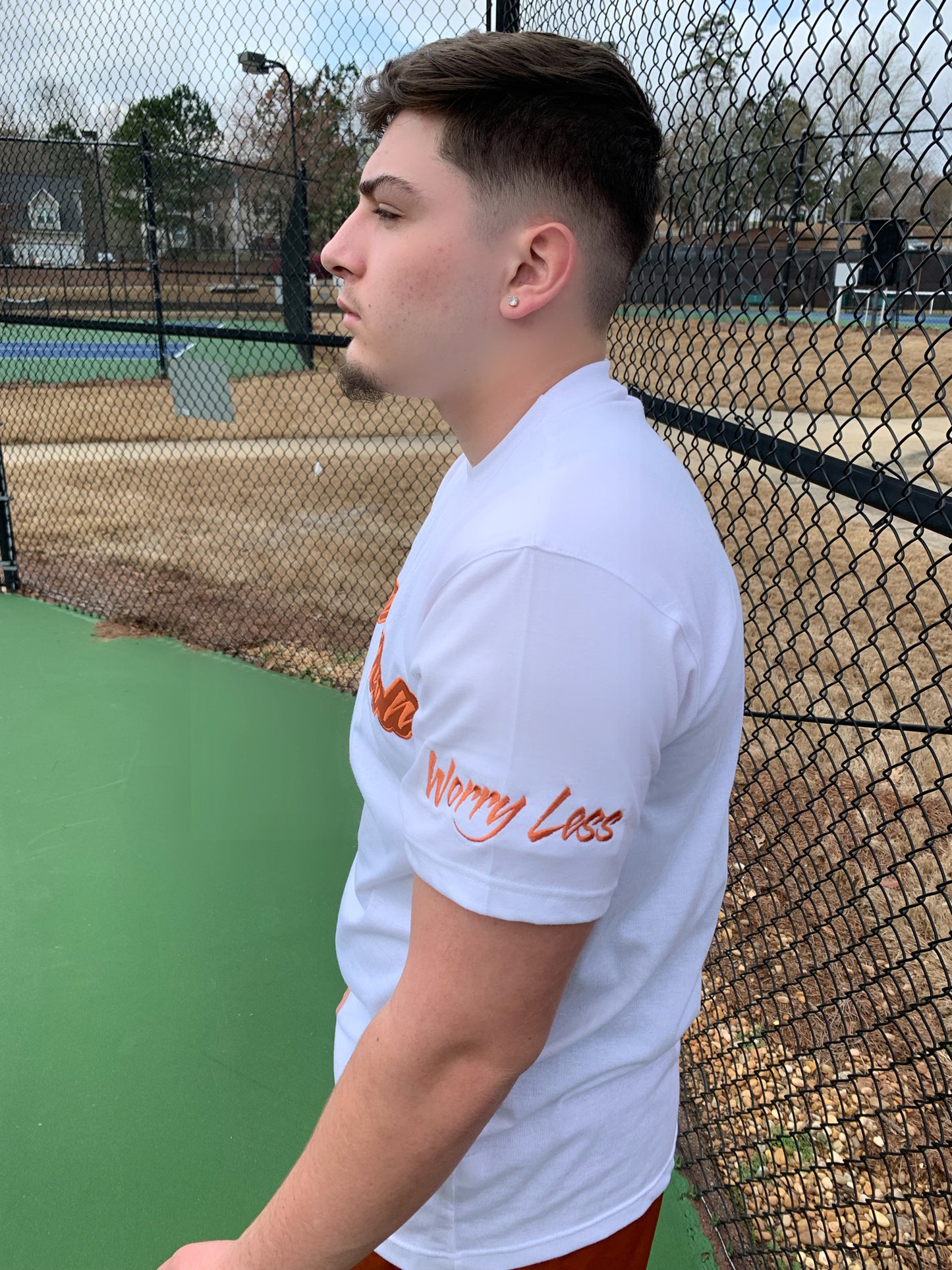 Amillyion T-Shirt (White/Orange)