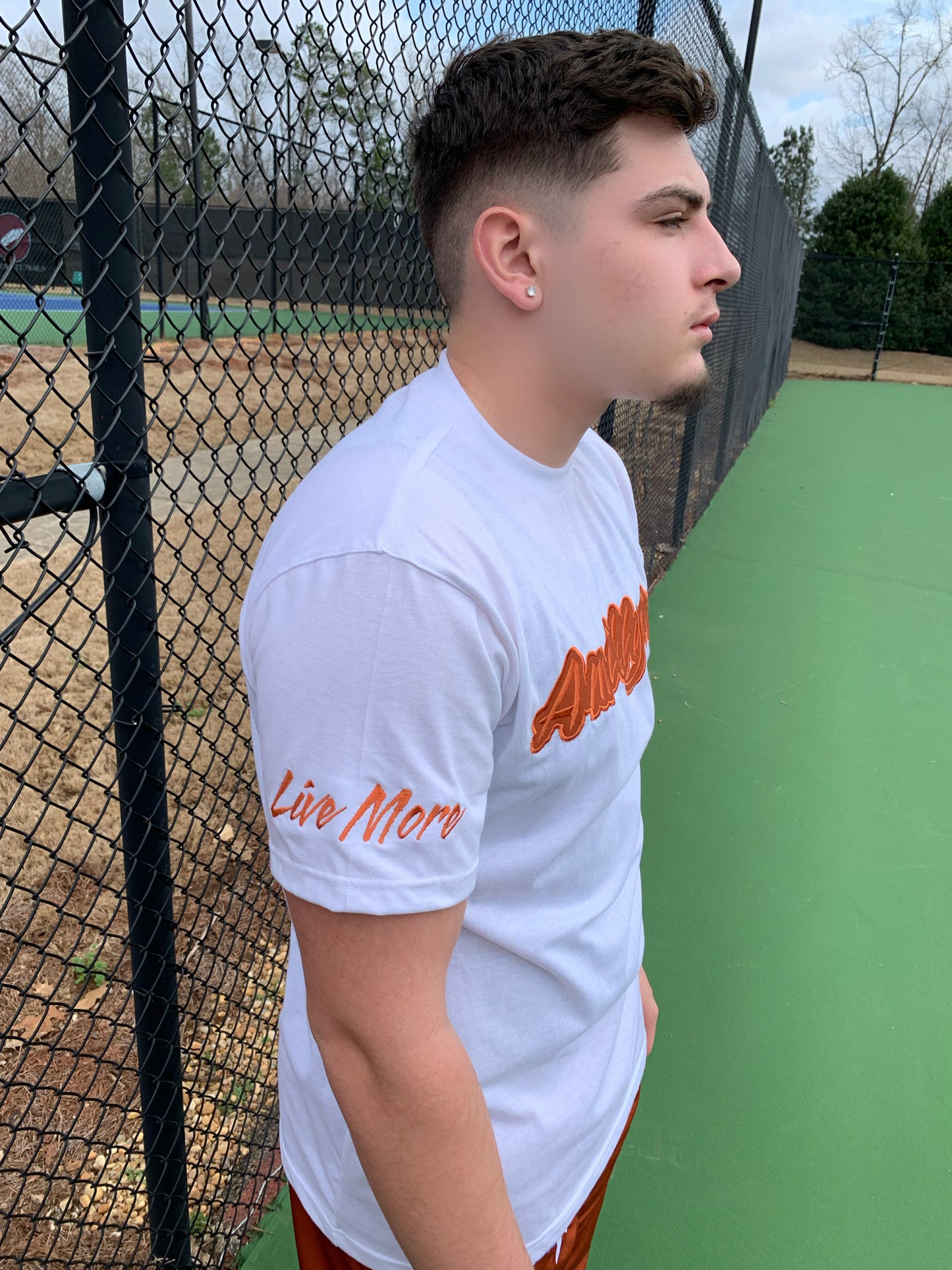 Amillyion T-Shirt (White/Orange)